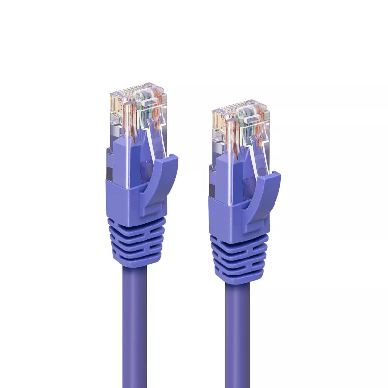Microconnect MC-UTP6A10P tīkla kabelis, violets, 10 m, Cat6a, U/UTP (UTP)