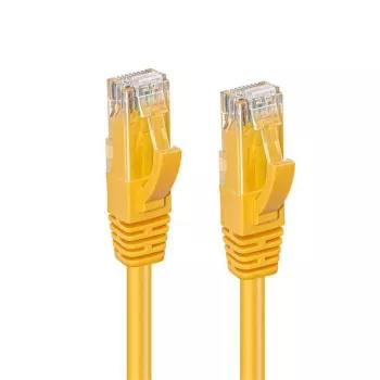 Microconnect UTP505Y tīkla kabelis, dzeltens, 5 m, Cat5e, U/UTP (UTP)