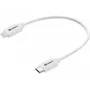 Sandberg USB-C PD uz Lightning MFI 0,2 m, 0,2 m, Lightning, USB C, vīrišķais, vīrišķais, balts