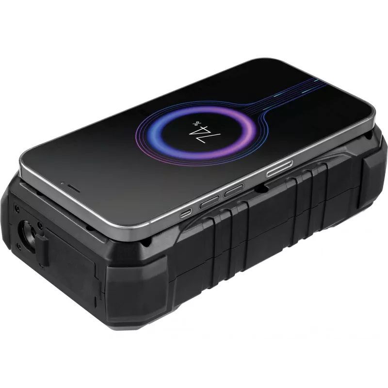 Sandberg Survivor Powerbank 27000 PD65W, 27000 mAh, Power Delivery, Quick Charge 3.0, bezvadu uzlāde, melns