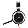 Jabra Evolve 80 MS Stereo, vadu, birojam/zvanu centram, 646 g, austiņas, melnas