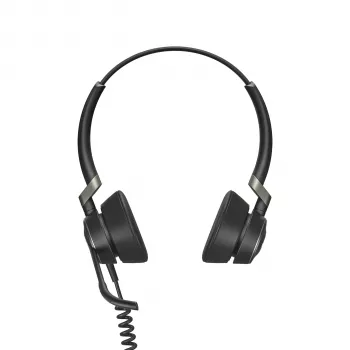 Jabra Engage 50 Stereo, vadu, Birojs/Zvanu centrs, 20 - 20000 Hz, 96 g, Austiņas, Melns