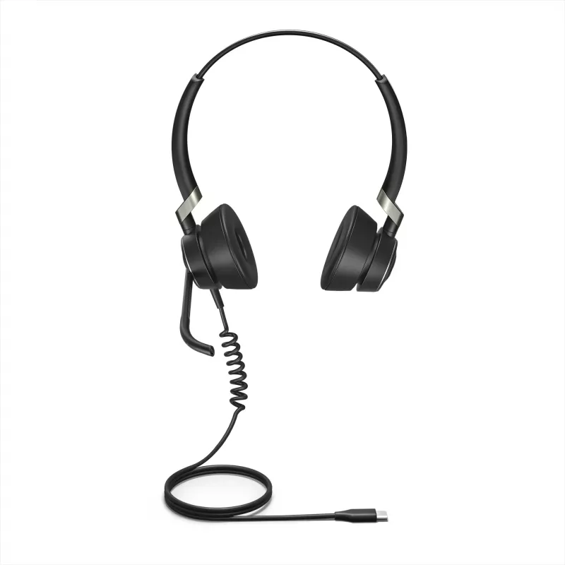 Jabra Engage 50 Stereo, vadu, Birojs/Zvanu centrs, 20 - 20000 Hz, 96 g, Austiņas, Melns