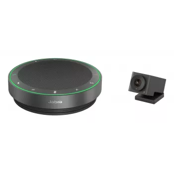 Jabra BYOD Room Kit (Speak2 75 + Cam IQ), Grupas videokonferenču sistēma, Full HD, Melna