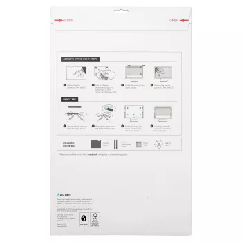 eSTUFF GLBB24532299 displeja privātuma filtrs 61 cm (24 collu) monitors Bezrāmja displeja privātuma filtrs