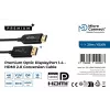 Microconnect DP-HDMI-2000V1.4OP video kabeļa adapteris 20 m DisplayPort HDMI A tips (standarta) Melns
