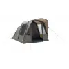 Tuneļa telts easy camp Senja 4 Air — 4 vietīga, ciets karkass, 3 m ūdensizturīgs lietus pārklājs, 460×260×195 cm, brūna