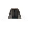 Tuneļa telts easy camp Senja 4 Air — 4 vietīga, ciets karkass, 3 m ūdensizturīgs lietus pārklājs, 460×260×195 cm, brūna