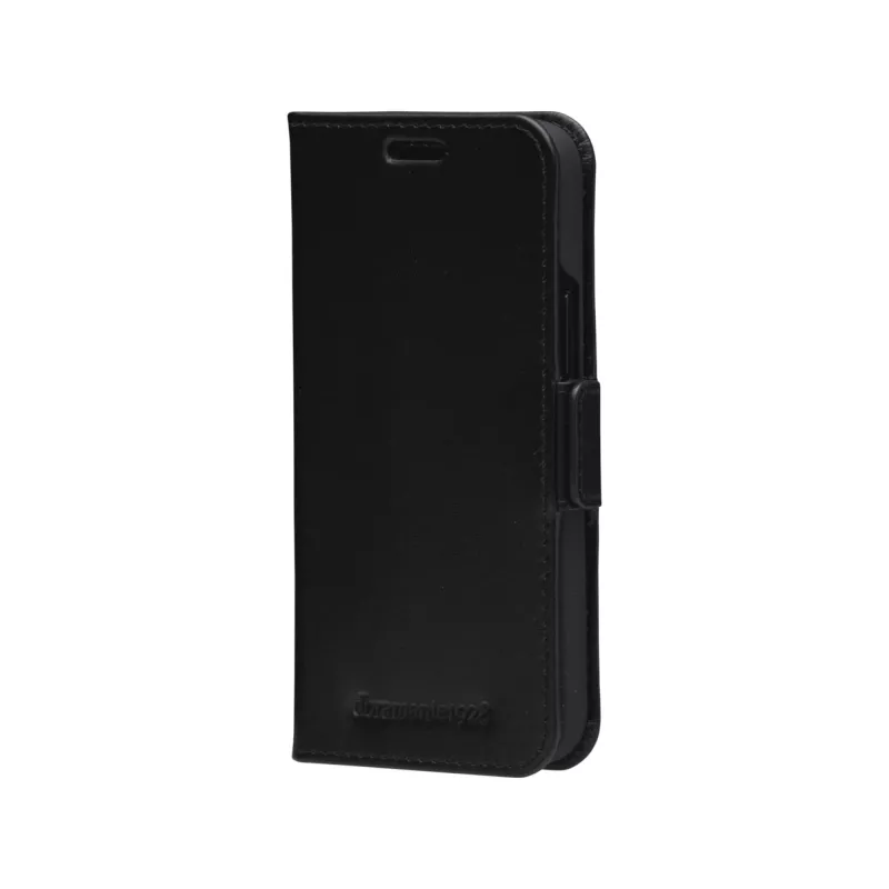Maciņveida vāciņš dbramante1928 Copenhagen plāns iPhone 12 mini Melns