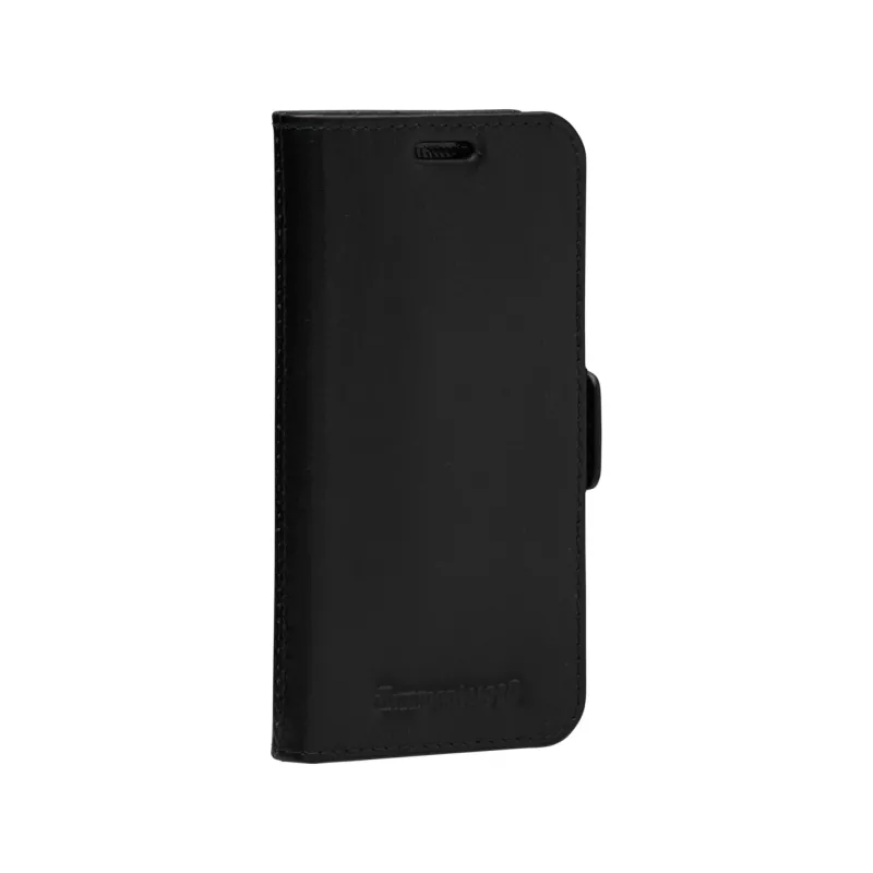 Maciņveida vāciņš dbramante1928 Copenhagen plāns iPhone 12 mini Melns