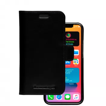 Maka apvalks dbramante1928 Lynge priekš iPhone 12 mini 5,4 collas – Melns, 3 kartes kabatiņas