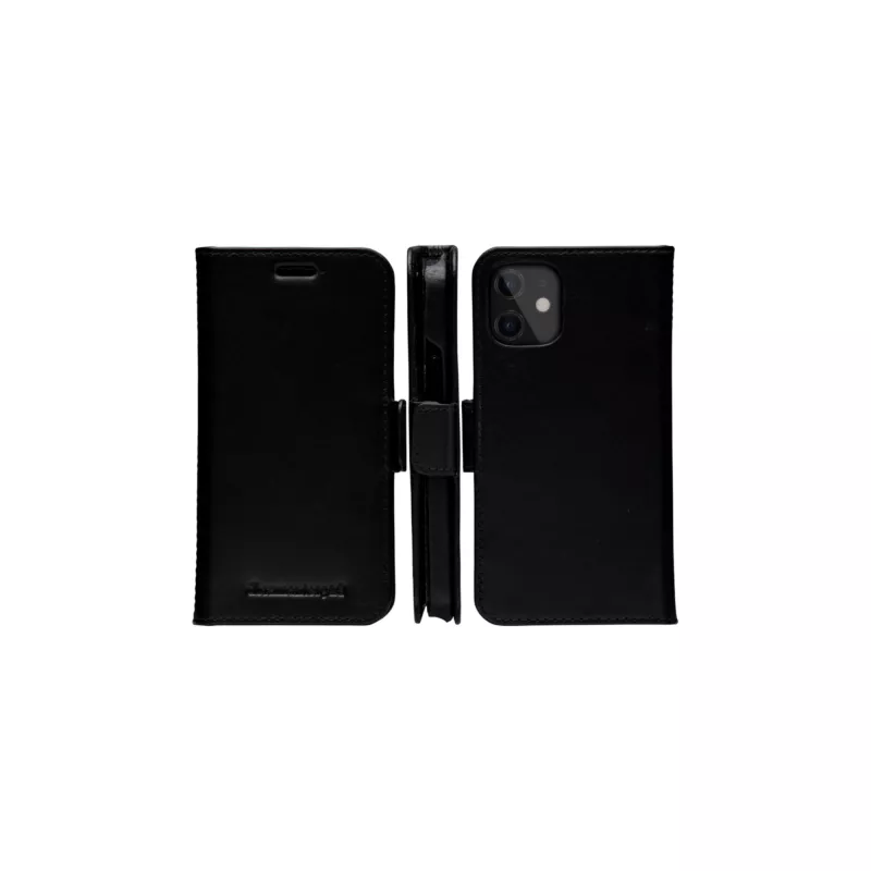 Maka apvalks dbramante1928 Lynge priekš iPhone 12 mini 5,4 collas – Melns, 3 kartes kabatiņas