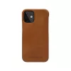 Maka maciņš dbramante1928 Lynge iPhone 12 mini (5,4 collas) — iedeguma krāsa, 3 karšu kabatas, galda statīvs