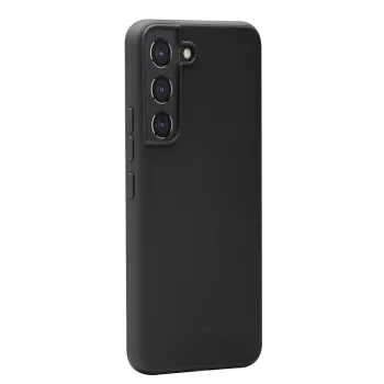 Tālruņa vāciņš dbramante1928 Nuuk Samsung Galaxy S22, pārstrādāta plastmasa, piemērots 6,1 collu ekrānam, melns
