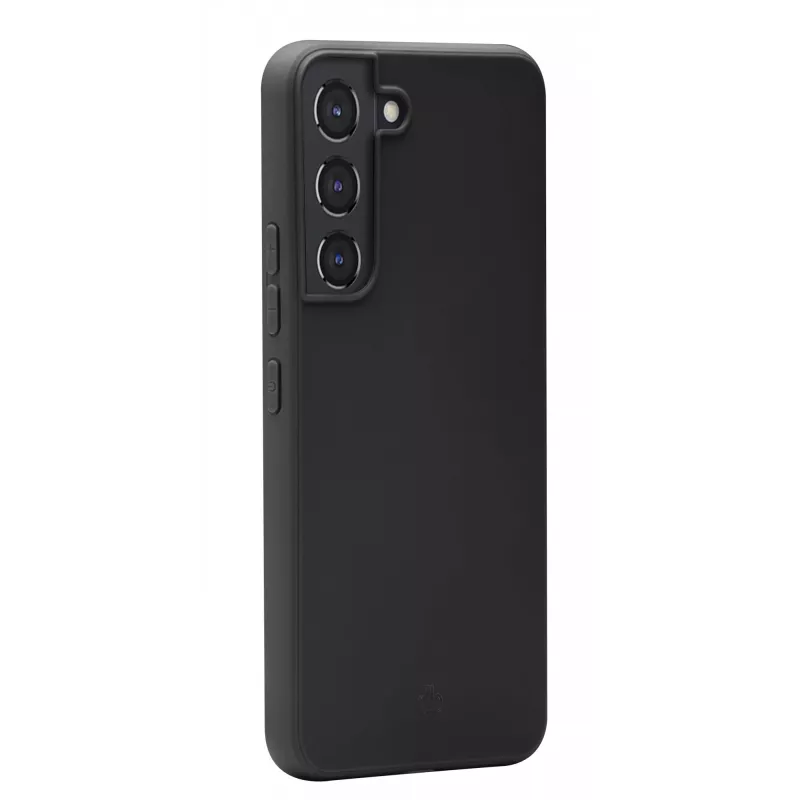 Tālruņa vāciņš dbramante1928 Nuuk Samsung Galaxy S22, pārstrādāta plastmasa, piemērots 6,1 collu ekrānam, melns