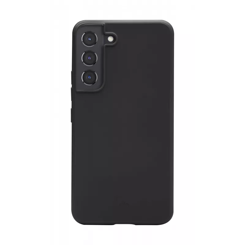 Tālruņa vāciņš dbramante1928 Nuuk Samsung Galaxy S22, pārstrādāta plastmasa, piemērots 6,1 collu ekrānam, melns