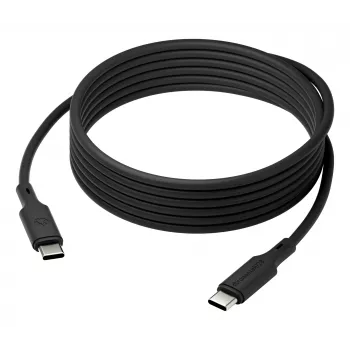 dbramante1928 Bulk - IT - Kabelis - 3m USB-C/USB-C 100W - BLK, 3 m, USB C, USB C, USB 2.0, 0,48 Gbit/s, Melns