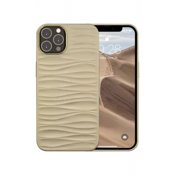 Aizsargapvalks dbramante1928 Dune iPhone 14 Pro Max, smilšu krāsā, piemērots 6,7 collu (17 cm) ekrānam
