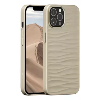 Aizsargapvalks dbramante1928 Dune iPhone 14 Pro Max, smilšu krāsā, piemērots 6,7 collu (17 cm) ekrānam