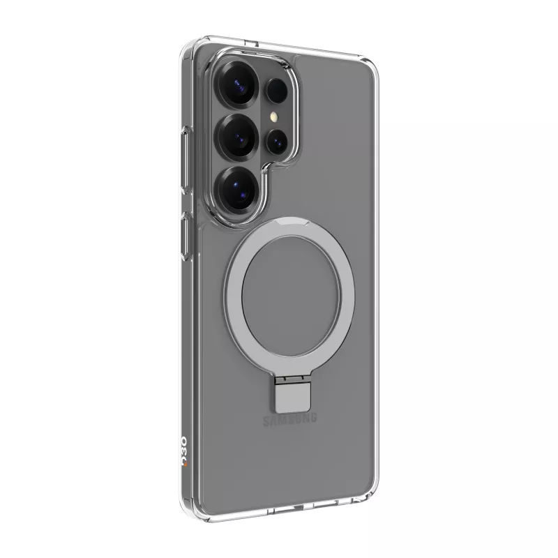 Aizsargvāciņš dbramante1928 Iceland Ultra D3O MAG Kick Samsung Galaxy S26 Ultra, caurspīdīgs, 6.9 collu ekrāns, Plastmasa, Galda statīvs