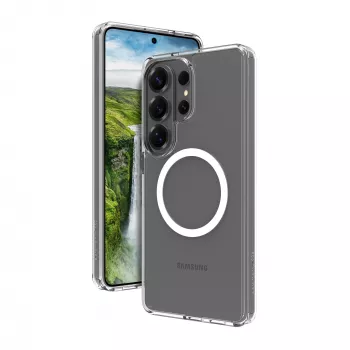 Aizsargapvalks dbramante1928 Iceland Ultra D3O MAG Samsung Galaxy S26 Ultra — caurspīdīgs, plastmasa, 6,9 collu ekrānam