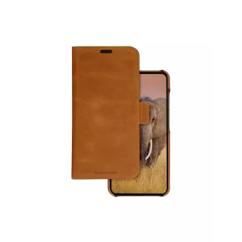 Maciņa maciņš dbramante1928 Galaxy S24 Tan 3 karšu kabatiņas
