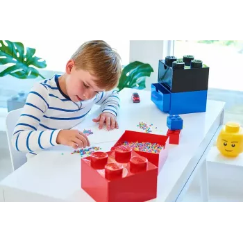 Galda atvilktņu glabāšanas kaste Room Copenhagen 40201735 balta — ar LEGO saderīgs organizators
