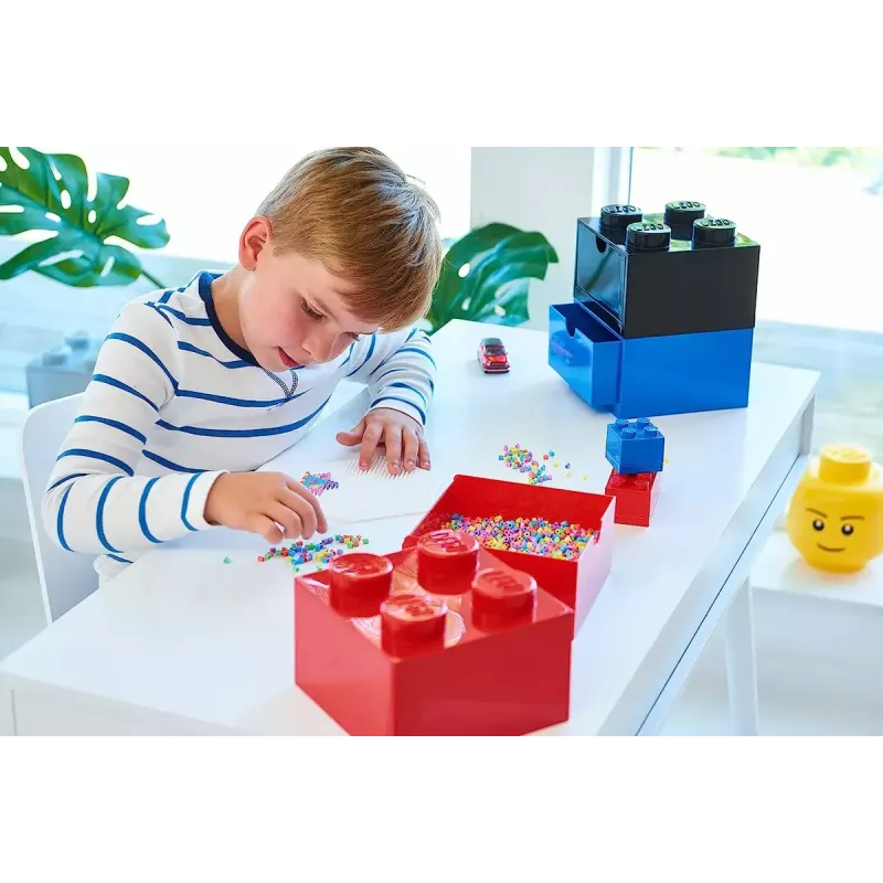 Galda atvilktņu glabāšanas kaste Room Copenhagen 40201735 balta — ar LEGO saderīgs organizators