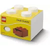 Galda atvilktņu glabāšanas kaste Room Copenhagen 40201735 balta — ar LEGO saderīgs organizators