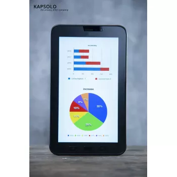 Kapsolo ekrāna aizsargs planšetdatoram iPad Mini 6 — antibakteriāls, 2H cietība, 86% gaismas caurlaidība, piemērots maks. 20,1 cm (7,9 collu) displejam