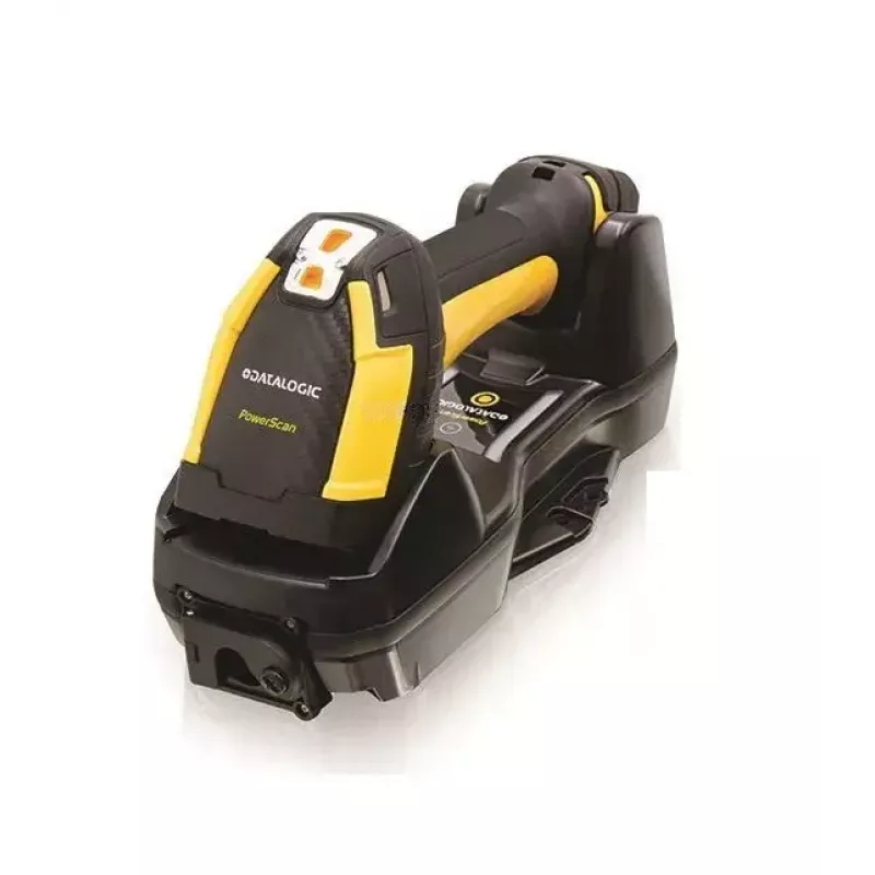 Rokas svītrkodu lasītājs Datalogic PM9600-SR433RBK10 1D/2D lāzera ar vadu un bezvadu