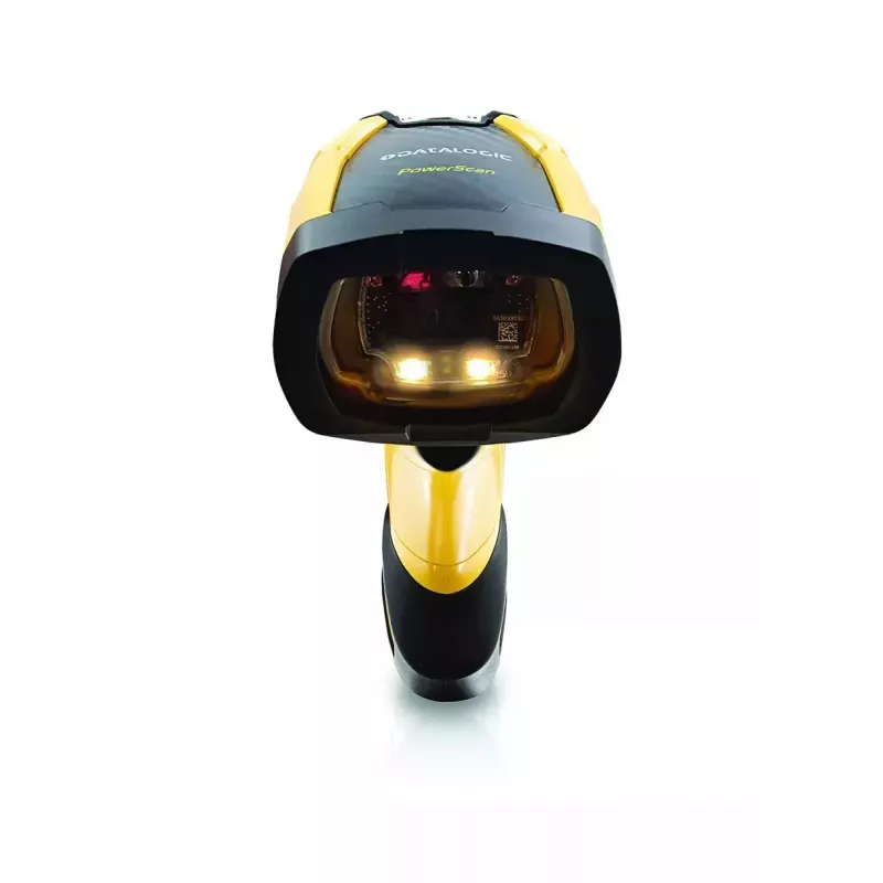 Rokas svītrkodu lasītājs Datalogic PM9600-SR433RBK10 1D/2D lāzera ar vadu un bezvadu