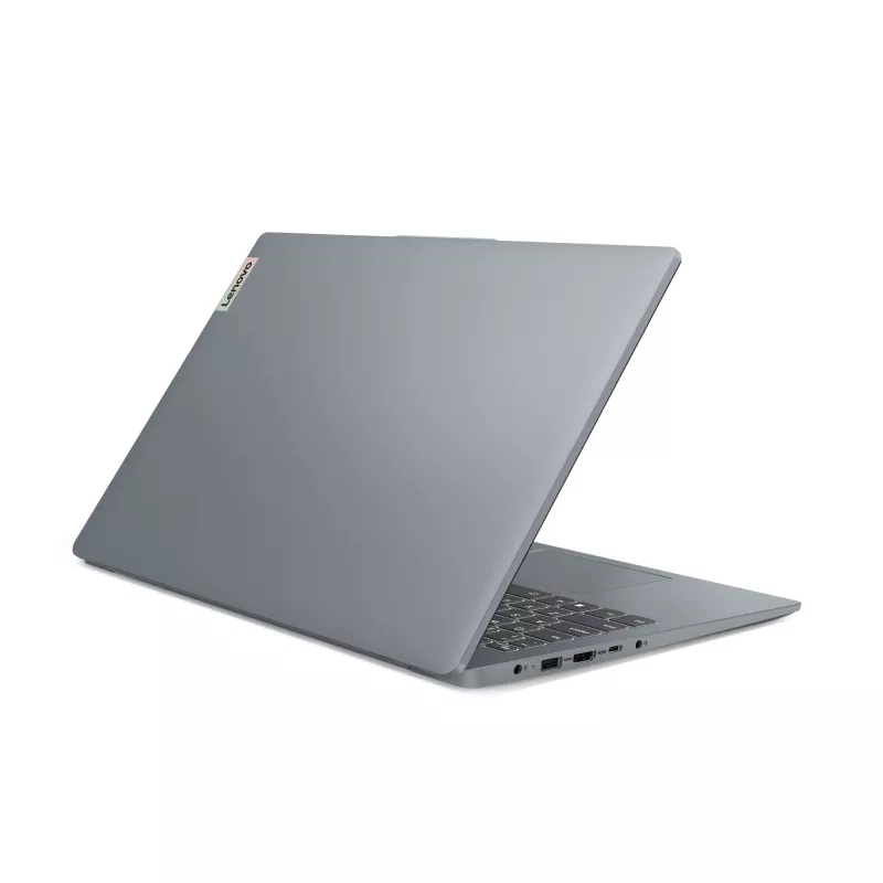 Klēpjdators Lenovo IdeaPad plāns 3 15IAH8 — Intel Core i5-12450H, 15,6 collas FHD, 8 GB LPDDR5, 512 GB SSD, Wi‑Fi 6, Windows 11 Home, pelēks