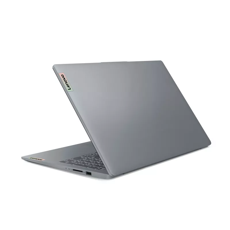 Klēpjdators Lenovo IdeaPad plāns 3 15IAH8 — Intel Core i5-12450H, 15,6 collas FHD, 8 GB LPDDR5, 512 GB SSD, Wi‑Fi 6, Windows 11 Home, pelēks