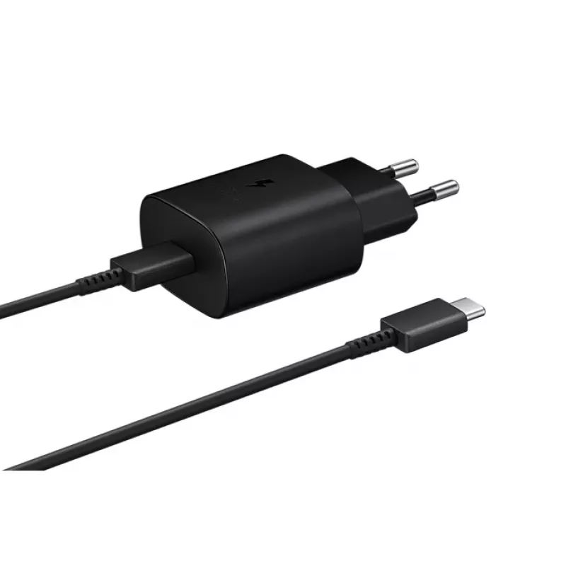 Samsung EP-TA800NBEG strāvas adapteris Iekštelpām/ārtelpām 25 W Melns