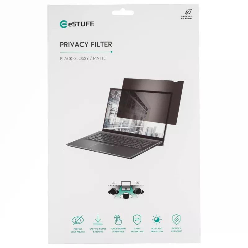 Privātuma filtrs eSTUFF GLBE13294196 13,3 collu displejam