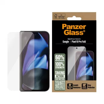 PanzerGlass ® ekrāna aizsargs Google Pixel 10 Pro Fold 5G | Classic Fit