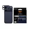 Kameras aizsargs PanzerGlass Fender Deep Blue iPhone 17 Pro, silikona, izturīgs pret skrāpējumiem un triecieniem