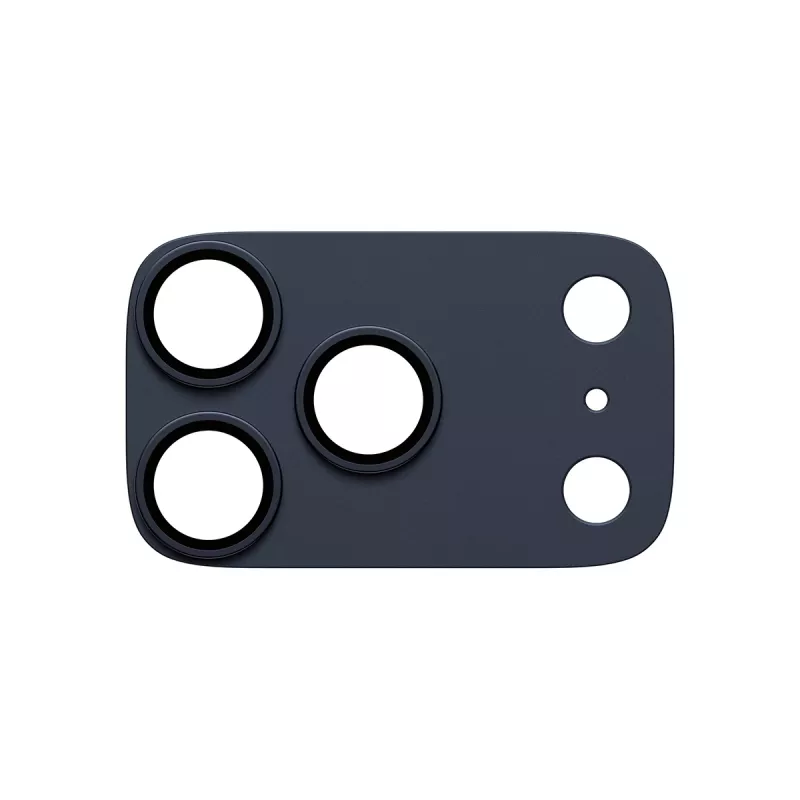 Kameras aizsargs PanzerGlass Fender Deep Blue iPhone 17 Pro, silikona, izturīgs pret skrāpējumiem un triecieniem