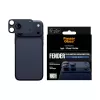 Kameras aizsargs PanzerGlass Fender Deep Blue iPhone 17 Pro Max, silikons, izturīgs pret skrāpējumiem un triecieniem