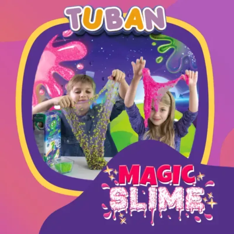 Bērnu radošais komplekts TUBAN DIY SLIME ALIEN XL, daudzkrāsu, vecumam 6+