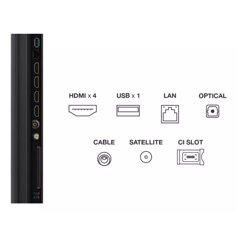 TCL Q6C 75Q6C televizors 190,5 cm (75 collas) 4K Ultra HD viedtelevizors Wi-Fi metālisks