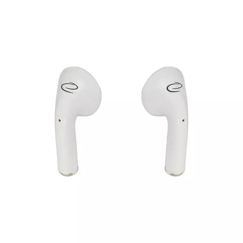 Bezvadu ievietojamās austiņas ESPERANZA EH237W — Bluetooth 5.3, skārienvadība, 3–4 h baterija, balta