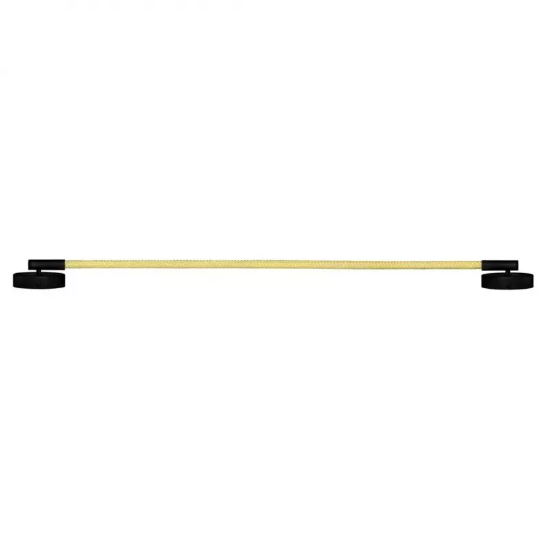 LED sienas lampa ActiveJet AJE-CAMELIA WW, melna, 16 W, 2300 lm, 2700 K, 1580×120×65 mm