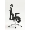 Ergonomisks biroja krēsls ActiveJet YK848 — tīklveida sēdeklis un atzveltne, melns, atzveltne 50,5×57 cm, sēdekļa platums 48,5 cm