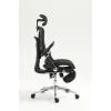 Ergonomisks biroja krēsls ActiveJet YK848 — tīklveida sēdeklis un atzveltne, melns, atzveltne 50,5×57 cm, sēdekļa platums 48,5 cm