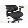Ergonomisks biroja krēsls ActiveJet YK848 — tīklveida sēdeklis un atzveltne, melns, atzveltne 50,5×57 cm, sēdekļa platums 48,5 cm