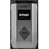 Limfātiskās kompresijas masieris kājām ActiveJet ACM-PLUS-A1 S — ar bateriju 25 W, iebūvēts akumulators, 330×840×60 mm, melns/oranžs