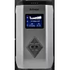 Limfātiskās kompresijas masieris kājām ActiveJet ACM-PLUS-A1 S — ar bateriju 25 W, iebūvēts akumulators, 330×840×60 mm, melns/oranžs