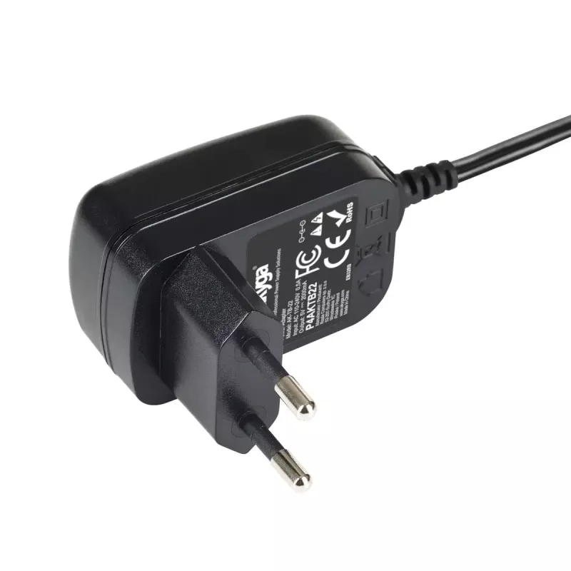 Akyga AK-TB-22 universālais barošanas adapteris, 5 V, 2 A, 10 W, 5,5 x 2,1 mm, 1,5 m